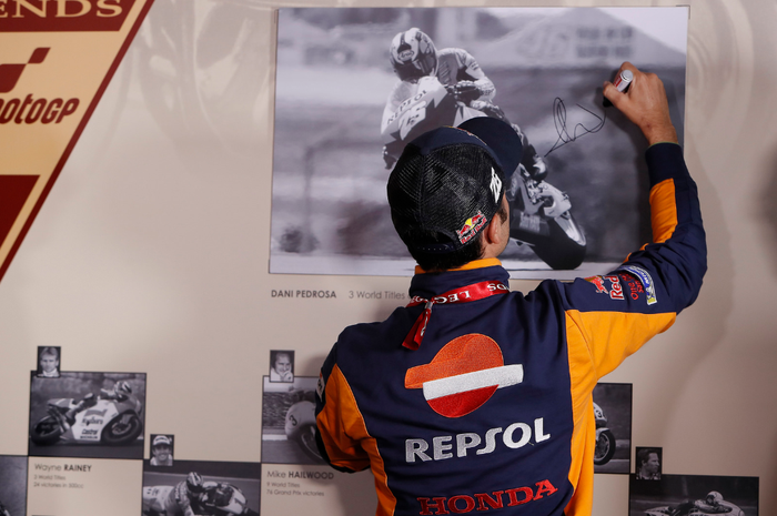 Dani Pedrosa jadi legenda MotoGP