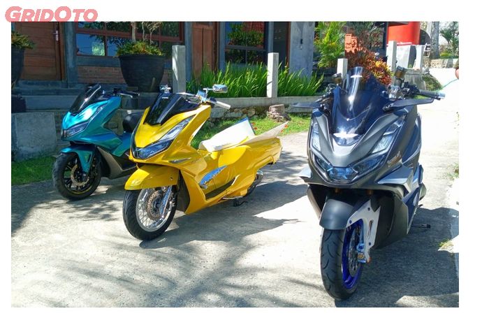 Honda PCX 160 garapan builder peserta HDRP
