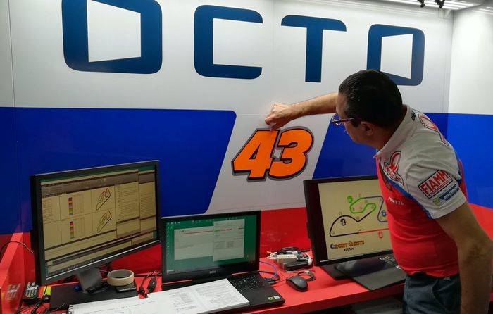 Jack Miller menjadi resmi jadi anggota tim Pramac Racing terbukti dengan ditempelkannya nomor start milik Jack Miller