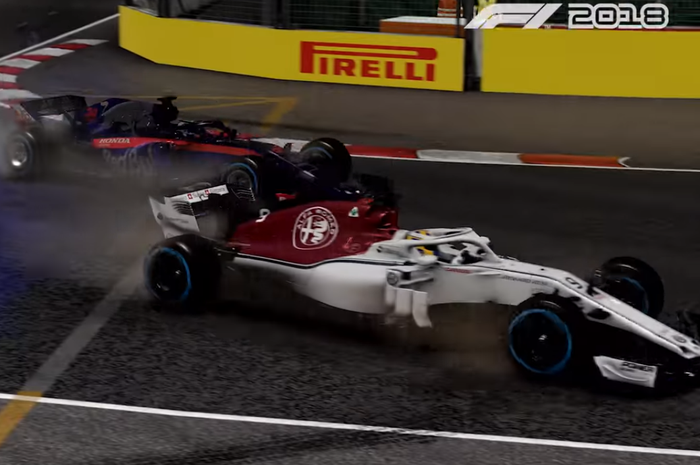 Teaser video game F1 2018