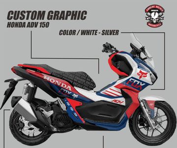 Honda Adv 150 Langsung Sangar Modal Decal Custom Rp 750 Ribuan Gridoto Com