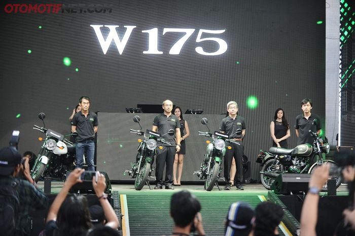 Kawasaki Bike Week 2017 menjadi sarana perkenalan produk baru Kawasaki, salah satunya Kawasaki W175