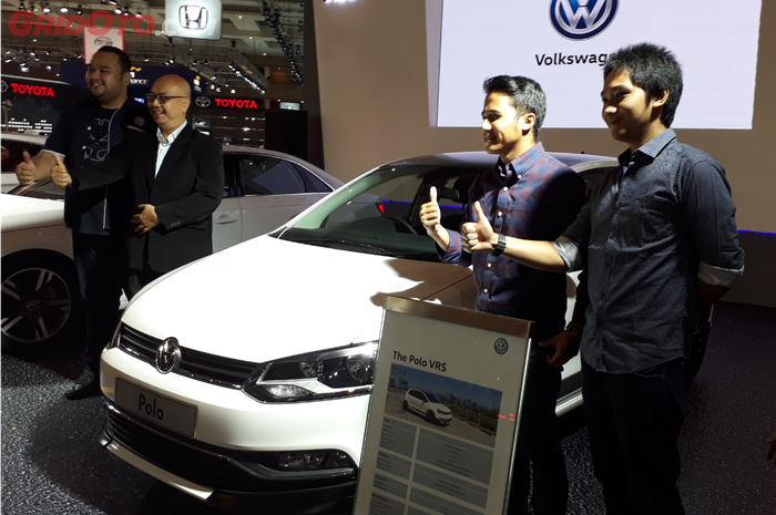 VW Polo VRS diresmikan di kemayoran, Jakarta Pusat