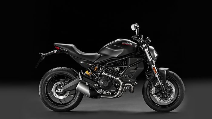 Ducati Monster 797 Warna Dark Stealth