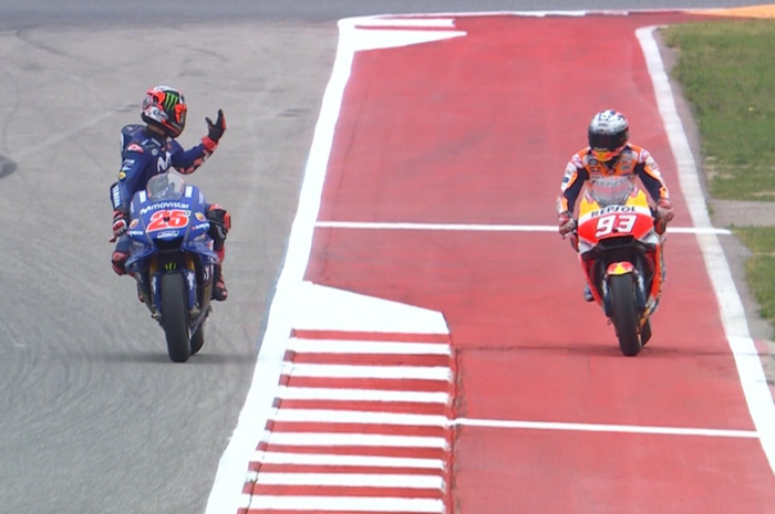 Maverick Vinales dan Marc Marquez