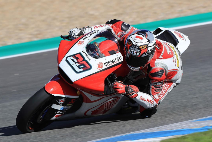 Dimas Ekky masuk 5 besar di hari terakhir tes Moto2 Jerez Spanyol 2018