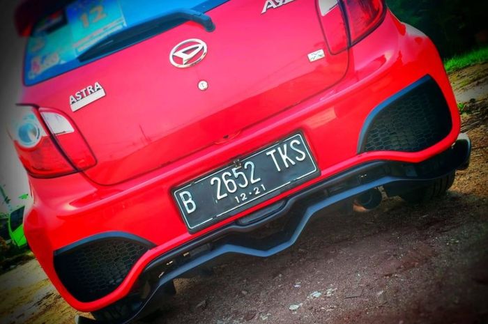 Daihatsu Ayla dan Toyota Agya kian sporty pakai bumper custom 