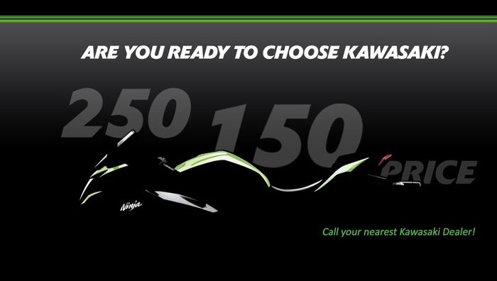 Teaser yang dirilis Kawasaki