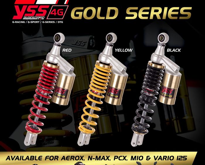 Line up baru sokbreker YSS, Gold Series
