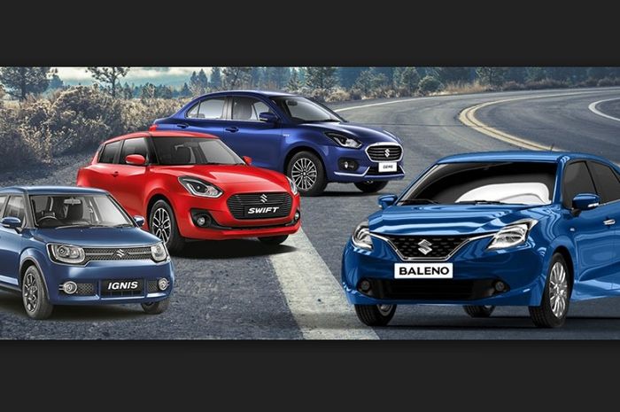 Beberap amobil SUzuki yang pakai platform HEARTECT