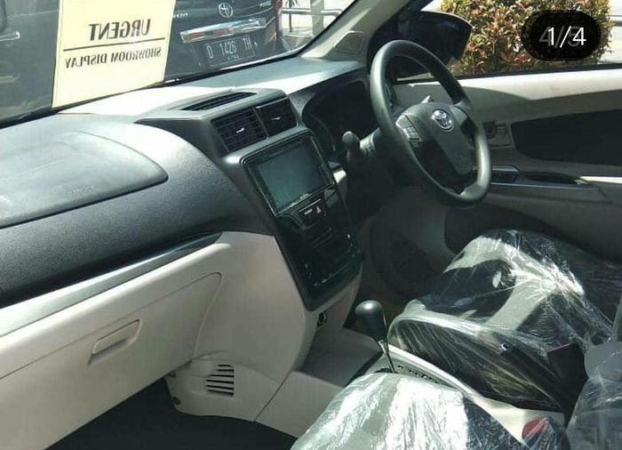 Desain interior Toyota Avanza 2019 mirip dengan sebelum facelift