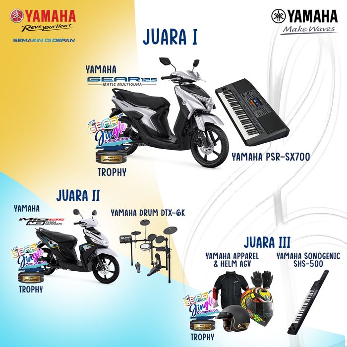 Hadiah Lets GEAR Up Jingle Competition