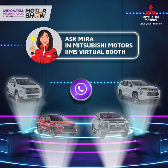 Mitsubishi Motors Hadirkan Virtual Booth, Promo dan Informasi  Lebih Mudah Dengan MIRA