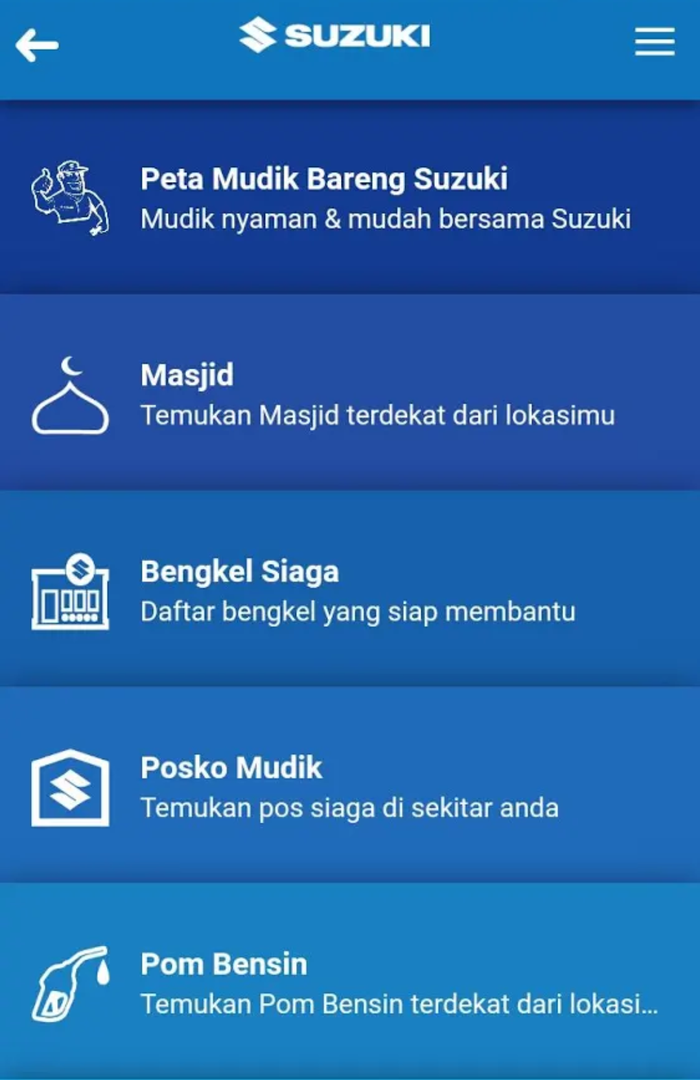 Beragam layanan disediakan suzuki di Halo Suzuki Mudik Assistant