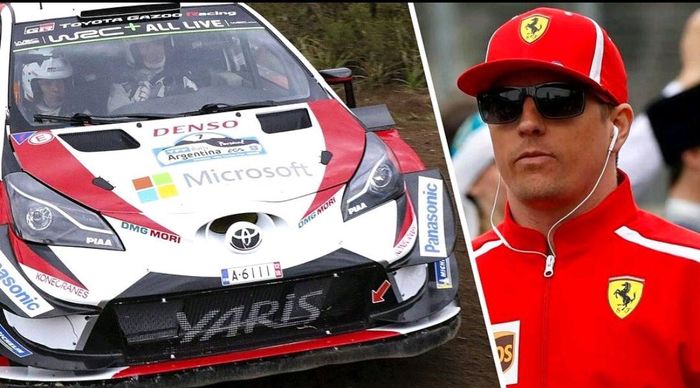 Akhir-akhir ini Kimi Raikkonen dikabarkan kembali ke WRC tahun depan, bersama tim reli Toyota