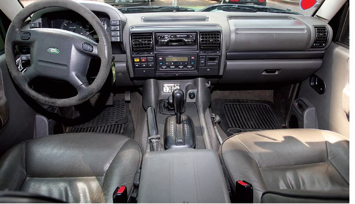 Interior Land Rover Discovery 2