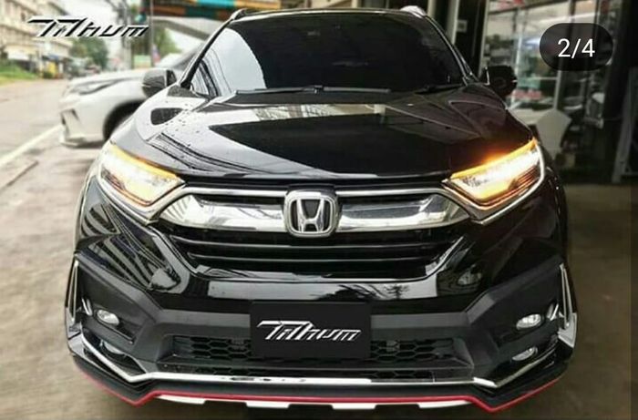 Fascia Honda CR-V pakai body kit Tithum