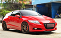 Honda CR-Z Merah Tampil Agresif Ganti Komponen Kaki-kaki