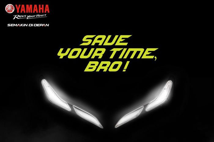 Teaser motor baru Yamaha di Indonesia