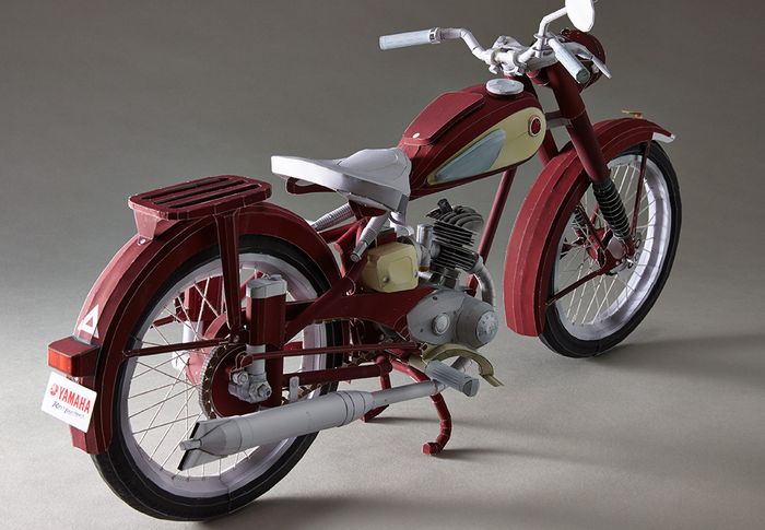 Paper craft Yamaha YA-1 