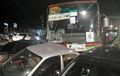 Duh, Kecelakaan Beruntun Bus Rem Blong Di Jalur Puncak, Baru Bisa Berhenti Habis Nabrak 7 Mobil