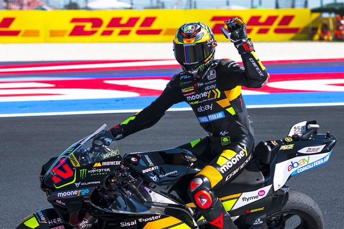 Marco Bezzecchi cetak rekor lap pada sesi practice MotoGP San Marino 2023