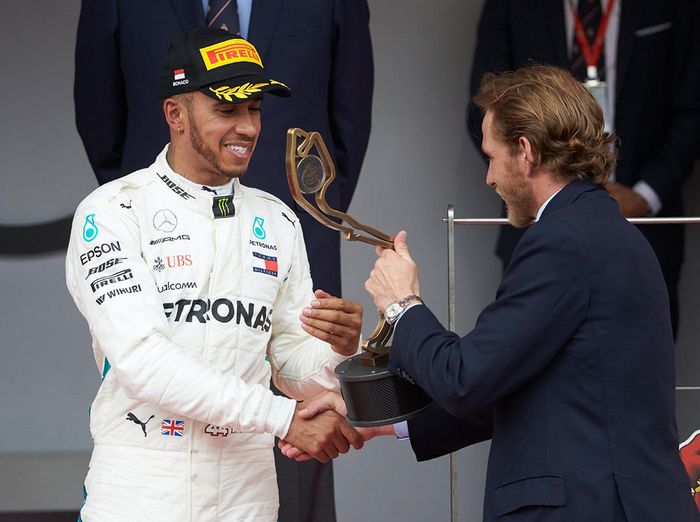 Finish ketiga GP F1 Monako, Lewis Hamilton masih kokoh di puncak klasemen sementara