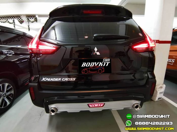 Tampilan belakang  modifikasi Mitsubishi Xpander Cross garapan Siam Bodykit
