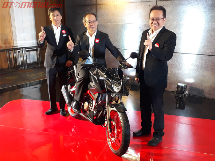 Honda resmi meluncurkan New CB150R StreetFire di Kemayoran, Jakarta Utara