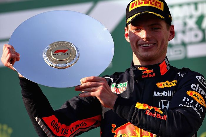 Max Verstappen antarkan Honda meraih podium di F1 pertama sejak 2008 dan patama kali di era V6 hybrid