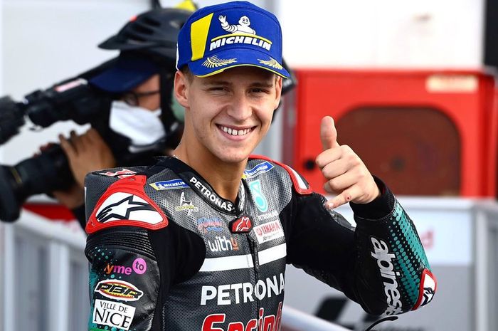 Fabio Quartararo mengaku menantikan laga MotoGP Catalunya 2020 yang digelar akhir pekan ini, Minggu (27/09).