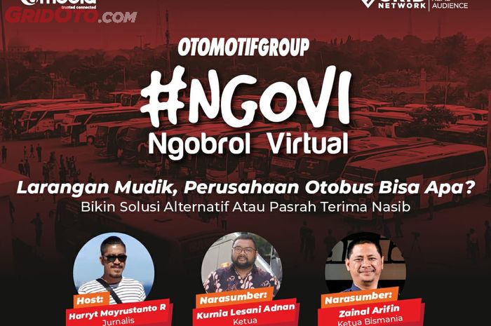 Ngobrol Virtual (NGOVI) bersama Kurnia Lesani Adnan selaku Ketua IPOMI dan Zainal Arifin selaku Ketua Bismania Community