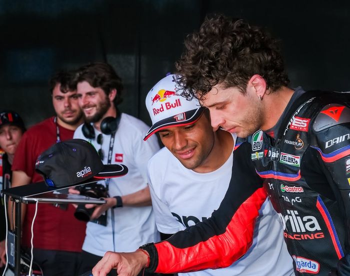 Jorge Martin muncul di acara besar Aprilia