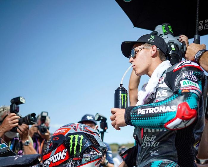 Fabio Quartararo bakal bela tim Monster Energy Yamaha di MotoGP 2021.