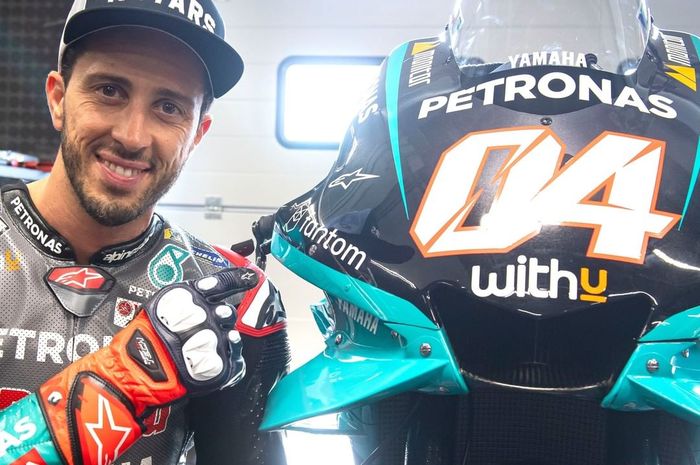 Andrea Dovizioso senang bisa jadi tandem terakhir Valentino Rossi sebelum pensiun dari MotoGP.