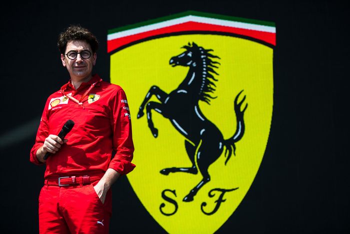 Bos tim Ferrari, Mattia Binotto di GP F1 Jerman