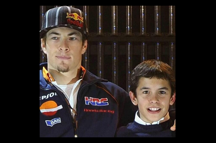Marc Marquez dan Nicky Hayden