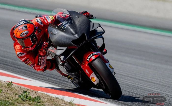 Ducati juga melakukan evolusi aerodinamika pada tes MotoGP Catalunya 2022