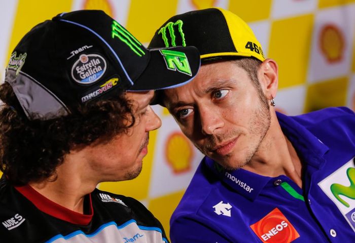 Franco Morbidelli anak didik Valentino Rossi bakal bertarung melawan mentornya di MotoGP musim depan