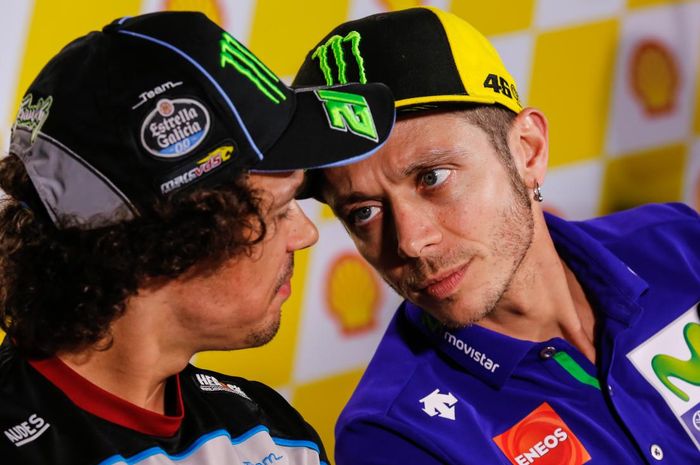 Franco Morbidelli anak didik Valentino Rossi bakal bertarung melawan mentornya di MotoGP musim depan