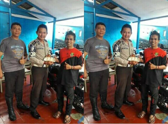 Motor sudah kembali ke tangan pemilik