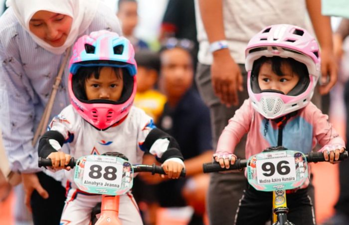 Push bike competitions di GJAW 2024