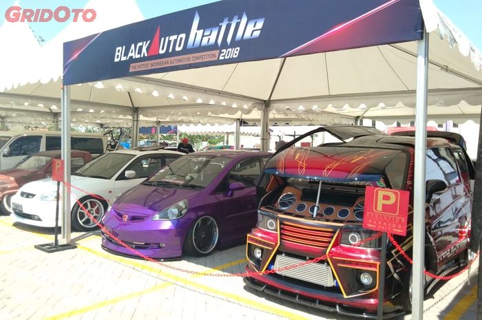 Deretan mobil modifikasi di Black Auto Battle Solo