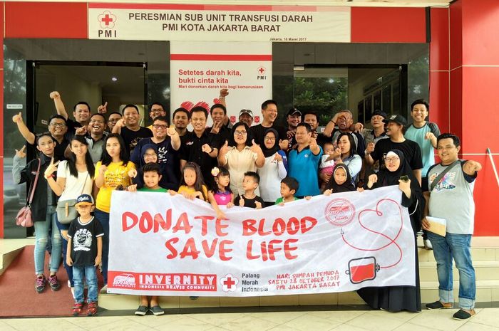 Komunitas Honda BR-V  Jakarta Gelar  Aksi Donor Darah