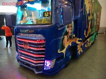 Truk Truk Kece Mejeng Di Kontes Modifikasi Truk Di Yogyakarta Ada L300 Dengan 6 Roda Juga Sob Gridoto Com