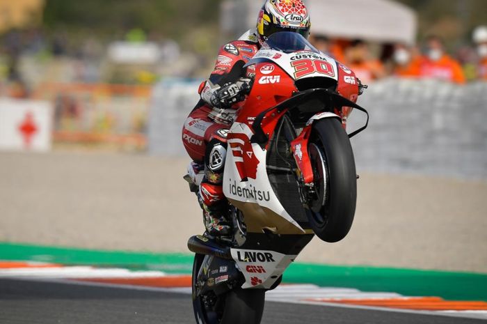 Takaaki Nakagami kuasai FP4 MotoGP Valencia 2021