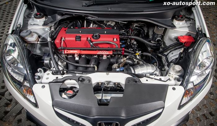 Modifikasi Honda Brio lawas sudah engine swap pakai mesin Integra DC5