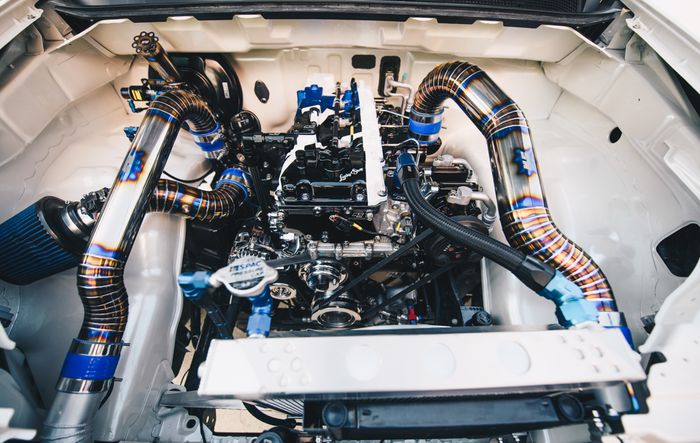 Mesin modifikasi Isuzu D-Max ini sudah diupgrade biar lebih galak