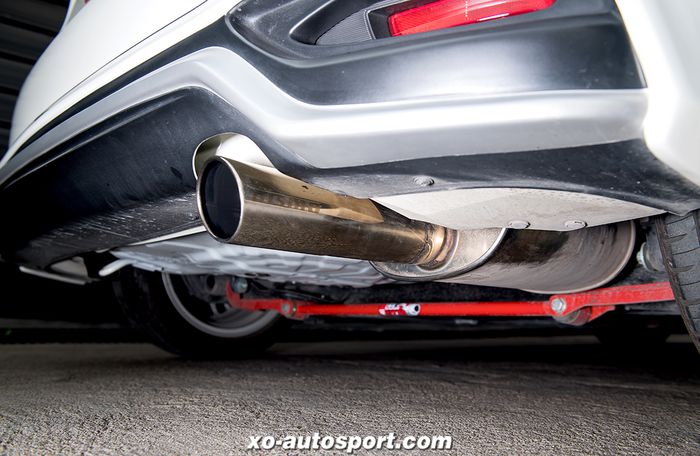 Mesin bensin modifikasi Nissan Note e-power memasok knalpot Nismo