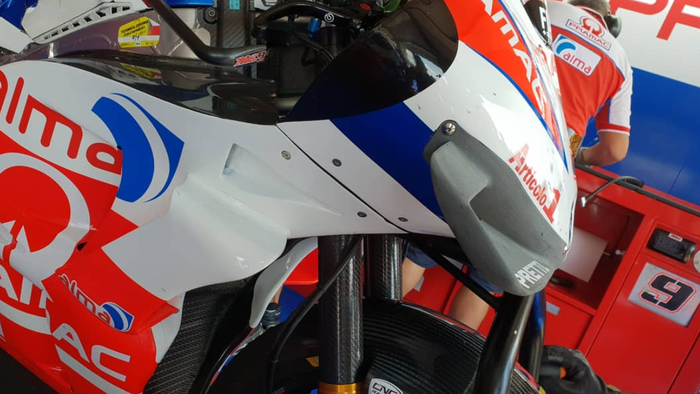 Aero fairing Ducati di MotoGP Ceko